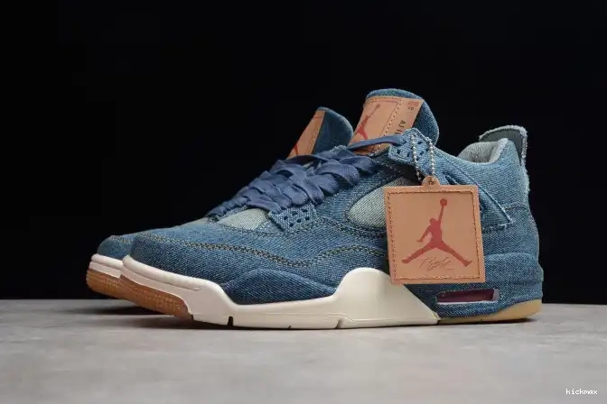 Rep MAX Air Levi's Jordan Denim 4 AO2571-401 x Nike 0406